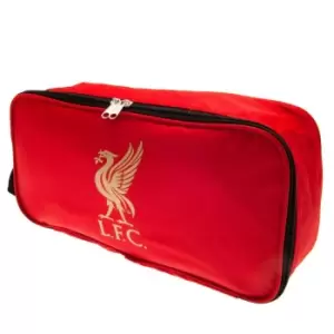Image of Liverpool FC Crest Boot Bag (One Size) (Red)