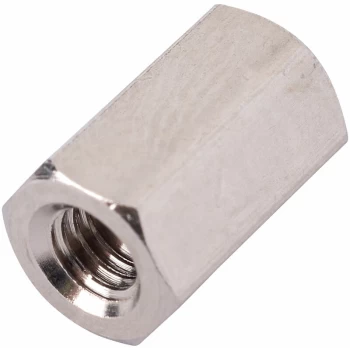 Image of 524380 Hex Threaded F-F Spacers Brass M3 8mm - Pack Of 25 - R-tech