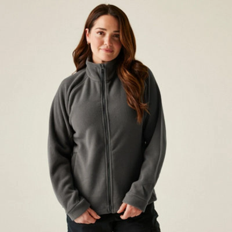 Image of Regatta Womens 'Thor' Full Zip Fleece in Grey Size: 20 Grey Female 20