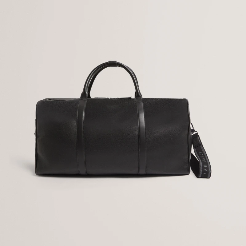 Image of Ted Baker Ted Web Holdall Bag Sn62 Black male One Size