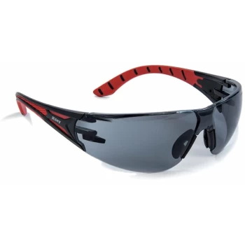 Image of STREAM RED SAFETY GLASSES GREYLENS - Riley