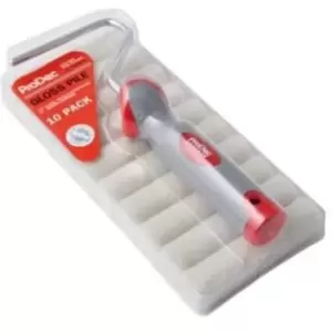Image of ProDec 10Pk 4" Gloss Mini Roller & Frame- you get 12