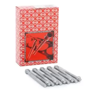 Image of ELRING Cylinder Head Bolt Kit 820.262 Bolt Kit, cylinder head OPEL,FIAT,CHEVROLET,Corsa C Schragheck (X01),Meriva A (X03),Astra G CC (T98)