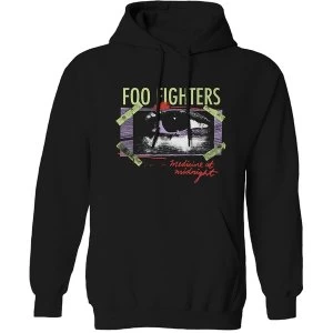 Image of Foo Fighters - Medicine At Midnight Taped Unisex Medium Hoodie - Black