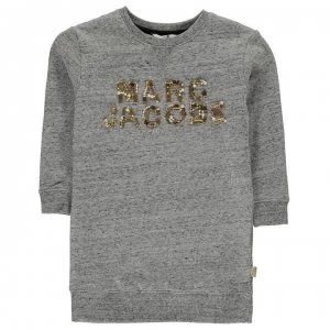 Image of Marc Jacobs Children Girls Cheetah Dress - Grey Marl A22