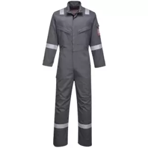 Image of Portwest - FR93GRRXXL - sz 2XL Bizflame Ultra Coverall - Grey - Grey