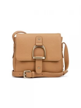 Image of Village England Mini cranleigh cross body bag Camel