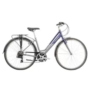 Image of Raleigh Pioneer Tour Low Step Hybrid Bike - Silver