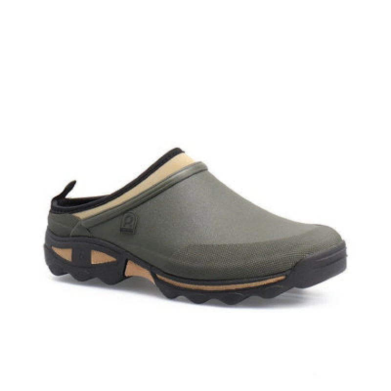 Image of Rouchette Mens Clean Land Clogs - Khaki
