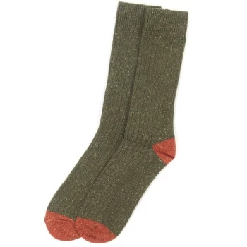 Image of Barbour Houghton Sock - Olive OL71