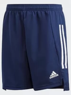 Image of adidas Condivo 21 Primeblue Shorts, Navy/White, Size 7-8 Years