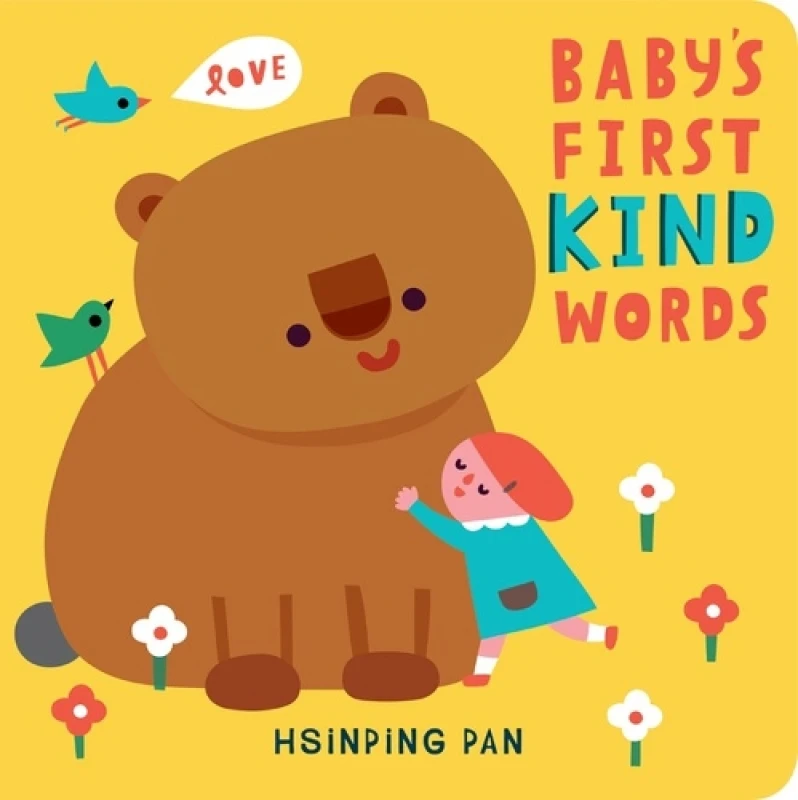 Image of Hsinping Pan Baby's First Kind Words Book Multi unisex