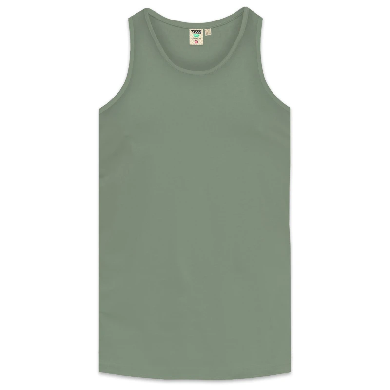 Image of Duke Clothing Duke Clothing Men D555 Fabio Tank Top in Khaki Size: X-Large Khaki XL Male 5057819170849