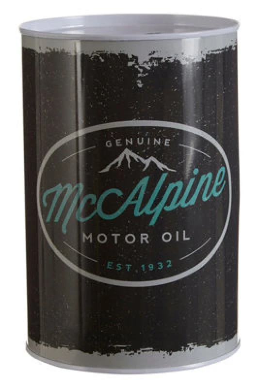 Image of Premier Housewares Hot Rod Large Money Tin Black