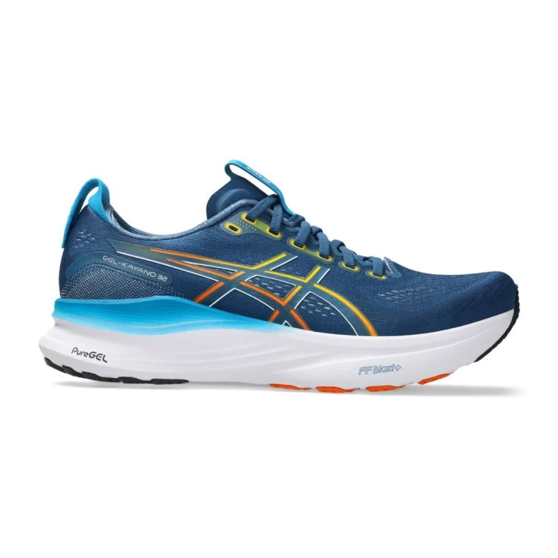 Image of Asics Gel-Kayano 32 Shoes Blue White SS26, Size 44 - EUR