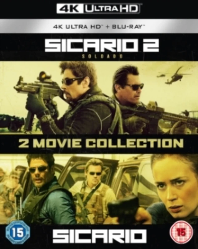 Image of Sicario/Sicario 2 - Soldado Bluray 5055761913132