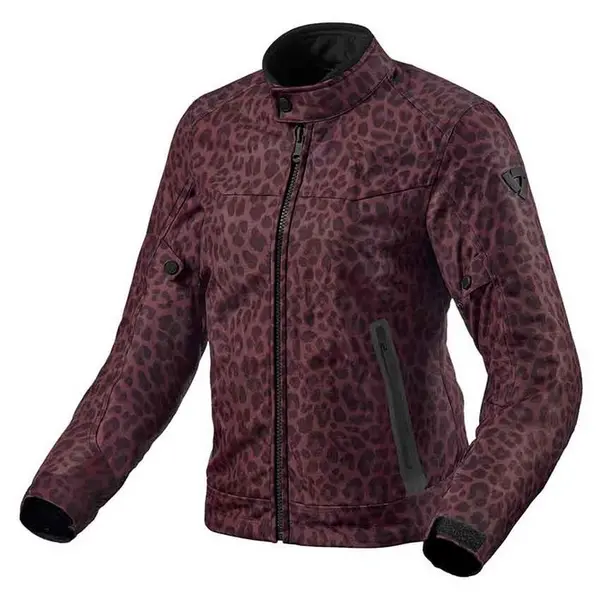 Image of REV'IT! Shade H2O Jacket Lady Leopard Red Size XS