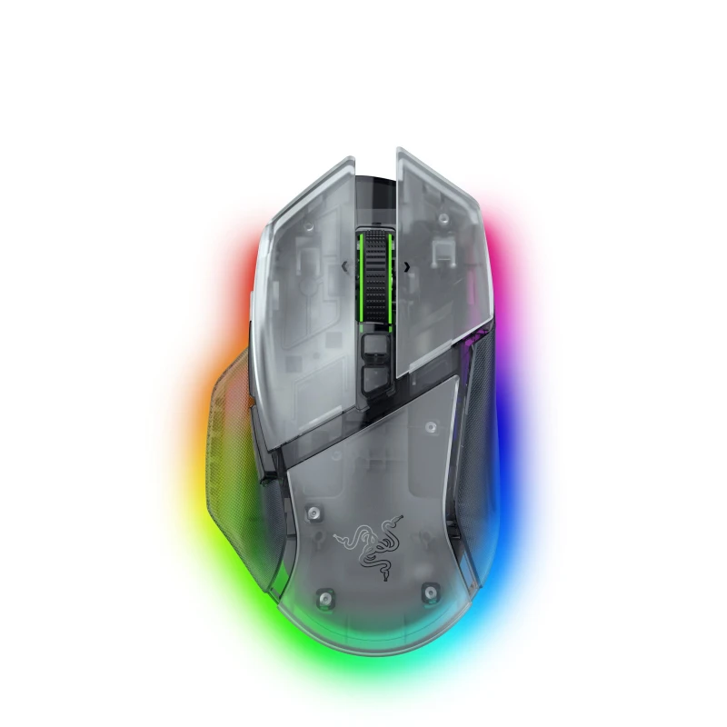 Image of Razer Razer Basilisk V3 Pro 35K mouse Gaming Right-hand RF Wireless + Bluetooth + USB Type-A Optical 35000 DPI RZ01-05240400-R3G1