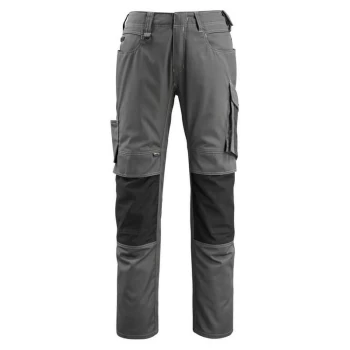 Image of Mascot - Mannheim Trousers Dark Anthracite/Black 82C54 (L32W38.5)