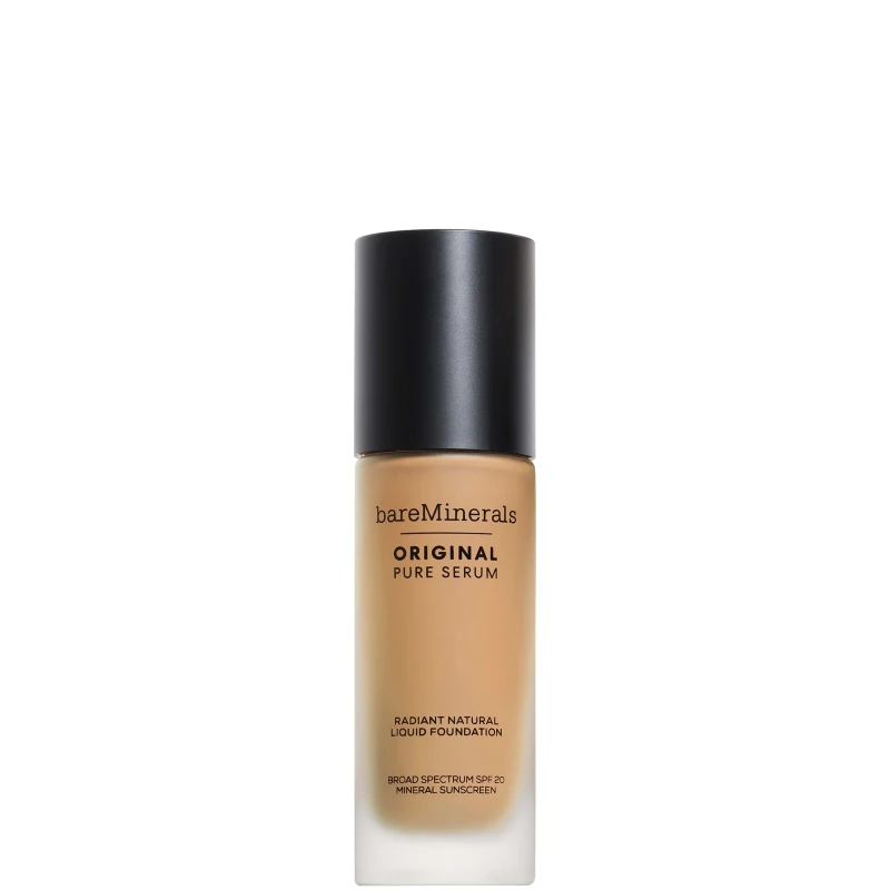 Image of bareMinerals Original Pure Serum Radiant Natural Liquid Foundation Mineral SPF20 30ml (Various Shades) - Light Warm 2.5