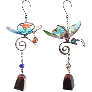 Image of Butterfly Dangly Windchime Pack Of 2