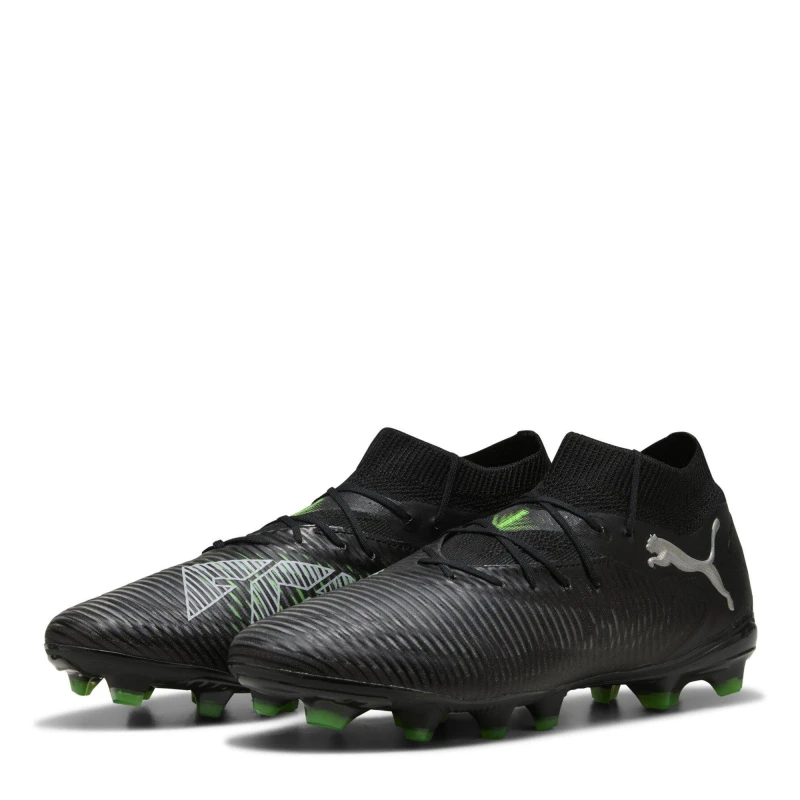 Image of Puma FUTURE 8 PRO Artificial Ground Football Boots Black/Green male 7 (40.5)