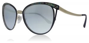 Image of Bvlgari BV6083 Sunglasses Blue / Pale Gold 2020/6J 56mm