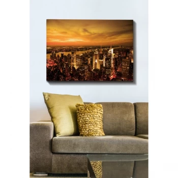 Image of Kanvas Tablo (70 x 100) - 102 Multicolor Decorative Canvas Painting