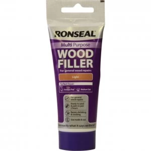 Image of Ronseal Multi Purpose Wood Filler Tube Light 100g