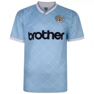 Image of Manchester City 1988 Retro Football Shirt