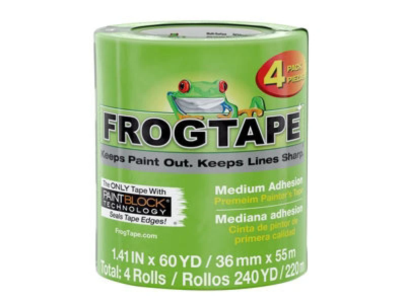 Image of Shurtape 240660 Frogtape Multi Surface Masking Tape 36mm X 55M 4 Pack Shu240660