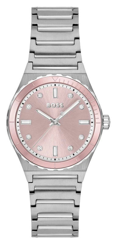 Image of BOSS 1502788 Candor Sport (32mm) Pink Dial / Stainless Steel Watch