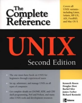 Image of Unix by Kenneth H Rosen Book