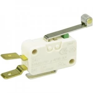 Image of Cherry Switches Microswitch D413 V3RD 250 V AC 0.1 A 1 x OnOn momentary