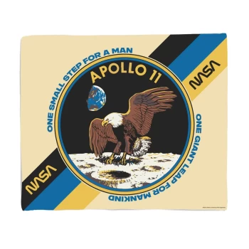 Image of NASA One Small Step Fleece Blanket - S