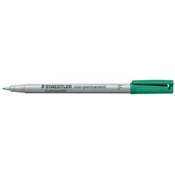 Image of Staedtler 316 Lumocolor Non-permanent Pen 0.6MM Fine Tip - Green (Pack-10)