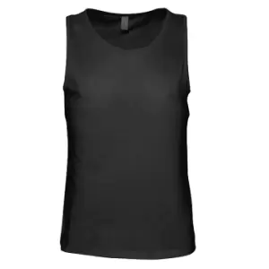 Image of SOLS Mens Justin Sleeveless Tank / Vest Top (M) (Deep Black)