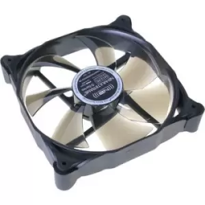 Image of NoiseBlocker M12-PS PC fan Black, Grey (W x H x D) 120 x 120 x 25 mm