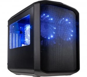 Image of KOLINK Sanctuary micro-ATX Cube PC Case, Blue