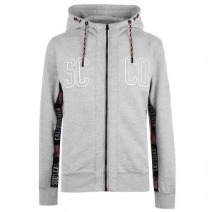 Image of SoulCal USA Zip Hoodie Mens - Grey Marl
