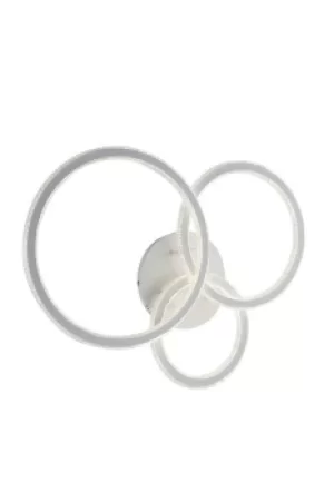 Image of BRYANT LED Semi Flush Light White 5570lm 3000K 78x60x18cm