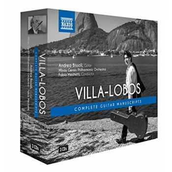 Image of Andrea Bissoli - Villa-Lobos: Complete Guitar Manuscripts CD