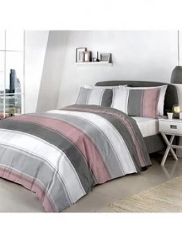 Image of Fusion Betley Duvet Cover Set In Pink