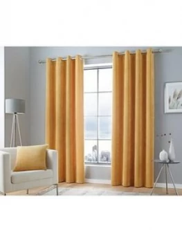 Image of Curtina Kilbride Cord Lined Eyelet Curtains