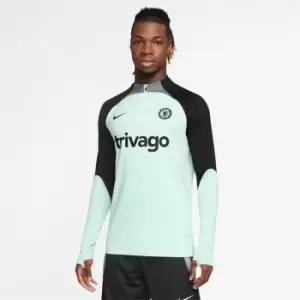 Image of Nike Mnk Df Strk Drill Top K 3R - Green