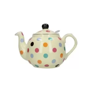 Image of London Pottery - Farmhouse Filter 4 Cup Teapot Multi Spot