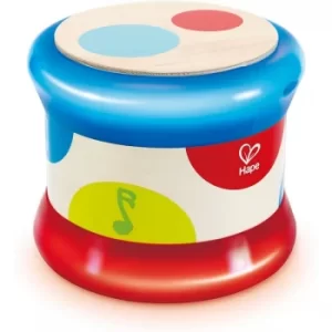 Image of Hape Wooden Baby Drum Musical Activity Toy