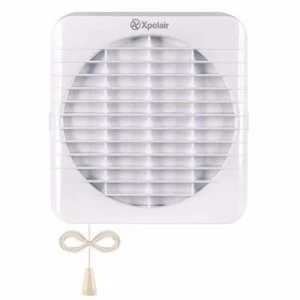 Image of Xpelair GXC6 6 150mm High Performance Window and Panel Fan With Pullcord