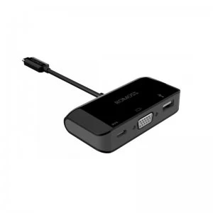 Image of Romoss USB-C 3.1 to VGA and USB-A 3.0F Multiport Adapter