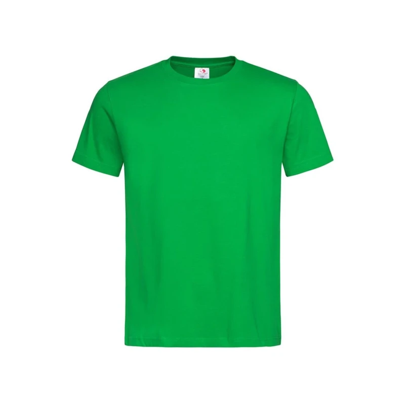 Image of Stedman Classics Mens Stedman Classic Tee in Green Size: XS Green Male XS
